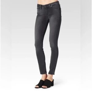 PAIGE Charcoal Skinny Pants